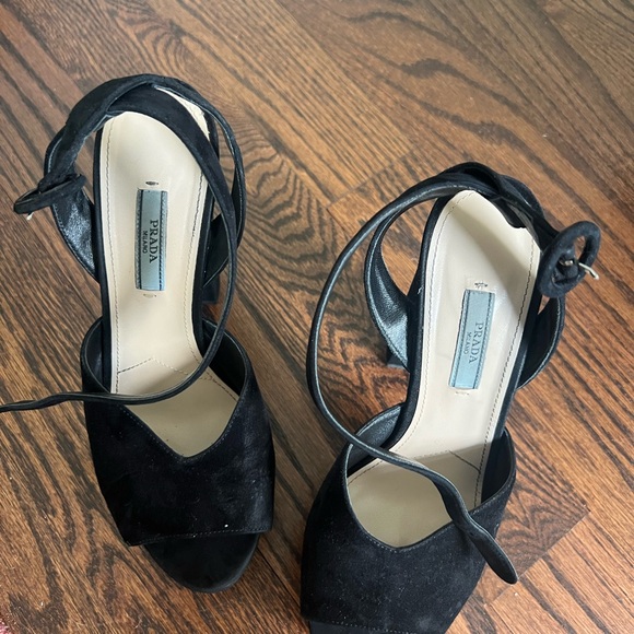 Prada high heels platform sandals - Picture 4 of 9